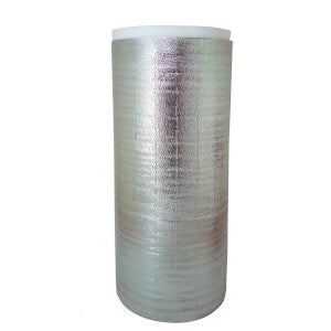Aislante Termico Polietileno + Doble Cara De Aluminio Puro 10 Mm X 1.22 Mts X 20 Mts C/Grada Prodex