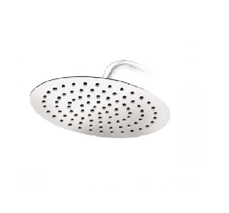 Ducha / Regadera Anticalcareo Redonda De 12" Acero Inox Plana Serie Capri Ref. Bm-A1201ca Marca Bm