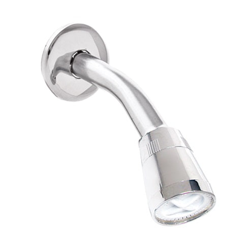 Ducha / Regadera Con Brazo + Roseta Plastica Cromada Ref. Reg-03 Marca Fermetal