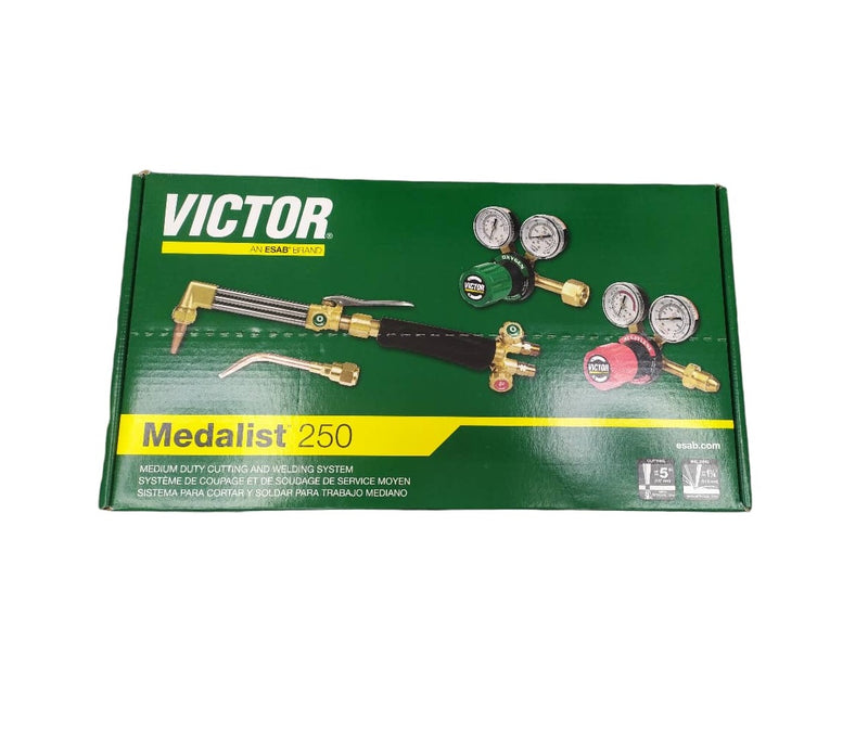 Equipo De Oxicorte Victor 250 Psi Para Trabajo Mediano Ref. Medalist 250 / Eqp-700 Marca Victor