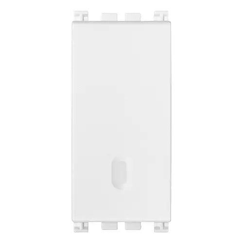 Interruptor Sencillo ( Taco ) 1p 16ax 120-250v Color Blanco Serie Arke Ref. 19000.B Marca Vimar