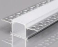 Perfil De Aluminio Para Empotrar Alto P/ Drywall 20,5 X 14 X 2Mts Ref.Lum-1135 Lumind