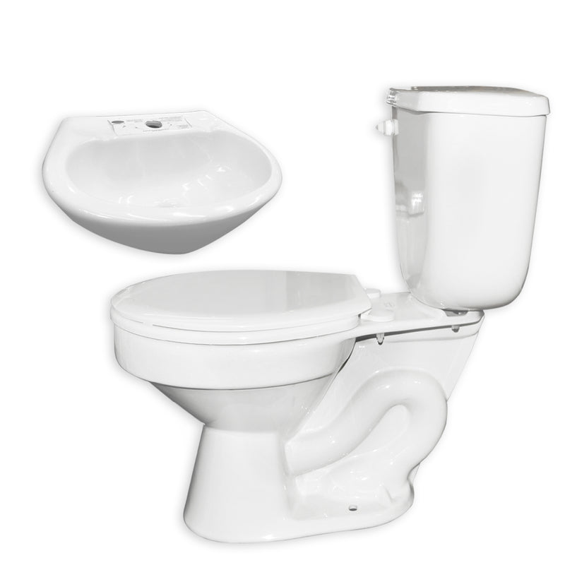 Sala De Baño Coronet / Duncan / Lavamanos Shelby Sin Pedestal Color Blanco Marca Venceramica